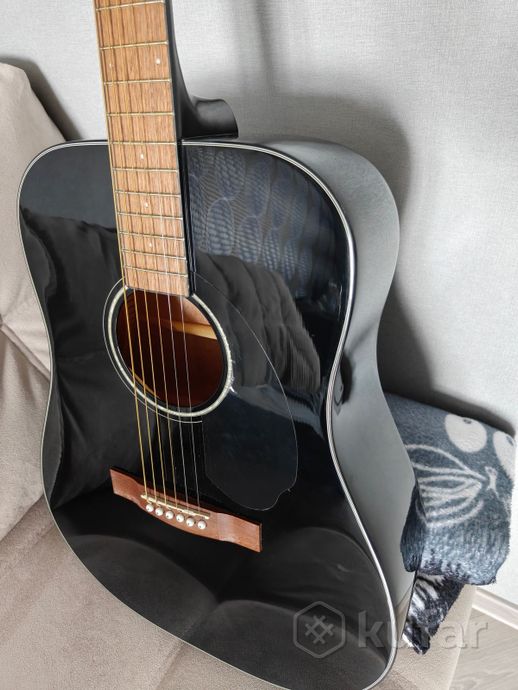 гитара Fender CD-60S Black — фото 2