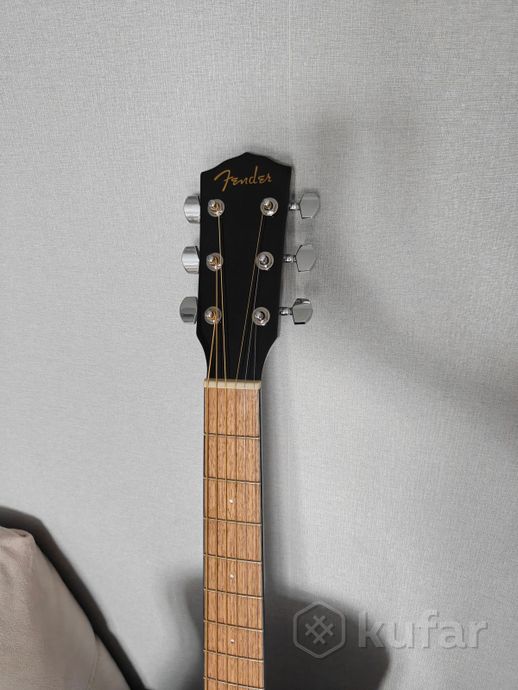 гитара Fender CD-60S Black — фото 3