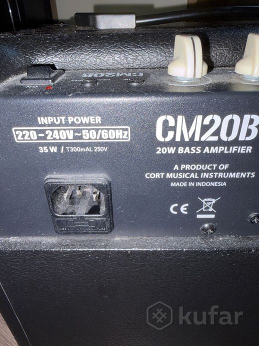 Комбоусилитель Cort CM20B в отличном качестве — фото 4