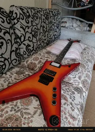 электрогитара реплика Washburn dime Stealth pro