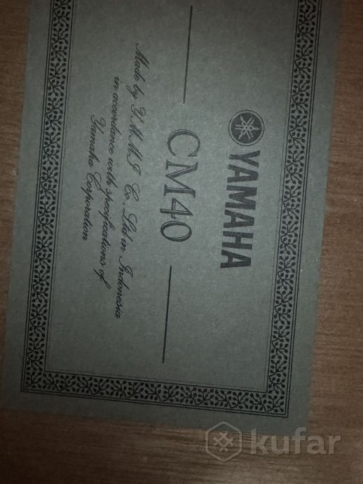 Гитара YAMAHA CM40 — фото 3