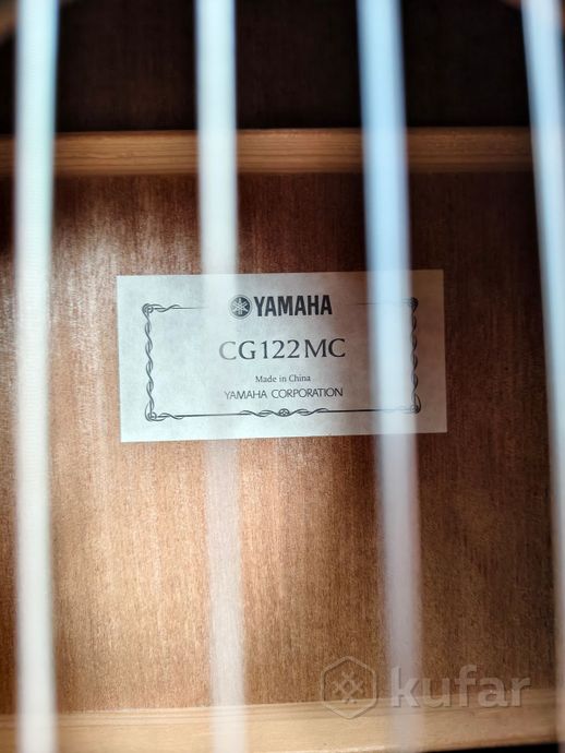 Yamaha классика дека массив ели — фото 2