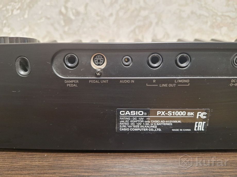 Цифровое пианино Casio Privia PX-S1000 BK — фото 6