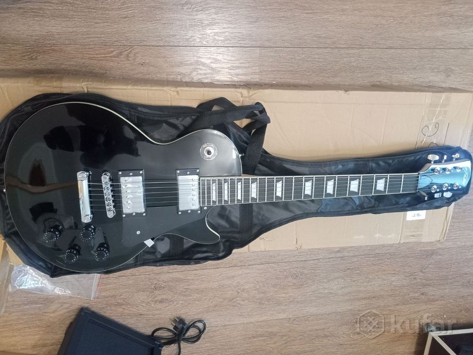 Электрогитара LesPaul комплект с комбо — фото 1