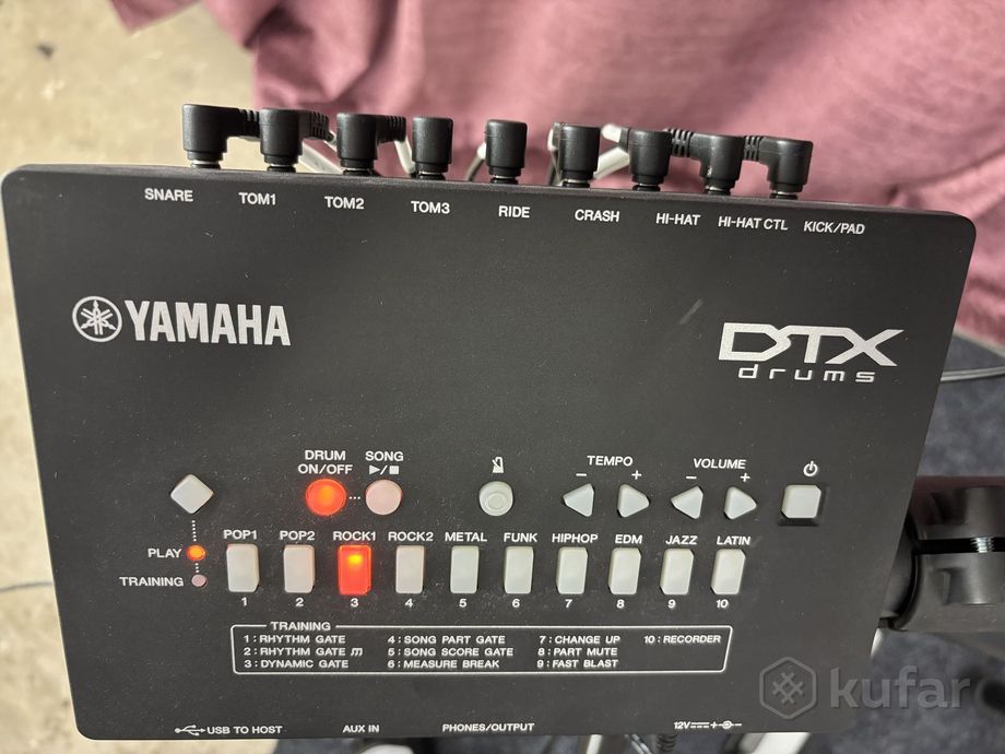 Электронная ударная установка Yamaha DTX-402k — фото 3