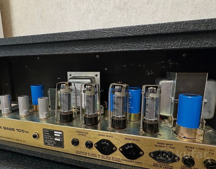 Marshall JMP Super Bass 100W 1980г. — фото 6