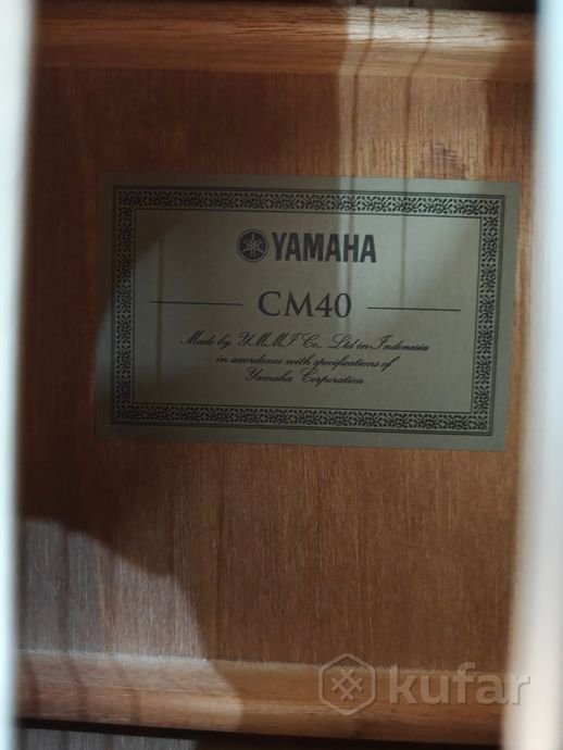 Гитара Yamaha CM40 оригинал — фото 2