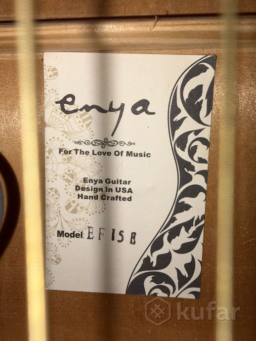Электроакустическая гитара Enya — фото 2