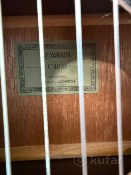 Классическая гитара Yamaha C-40M — фото 4