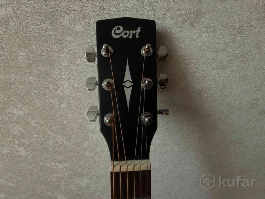 Акустическая гитара Cort AF 510 BKS — фото 5
