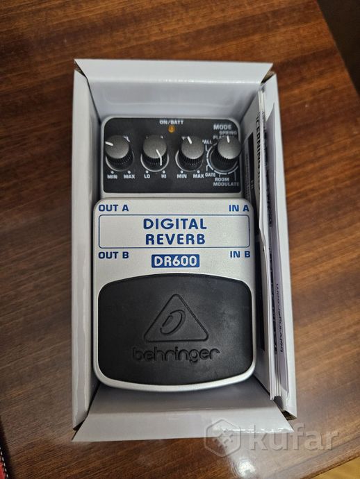 Педаль реверба Behringer DR600 — фото 1