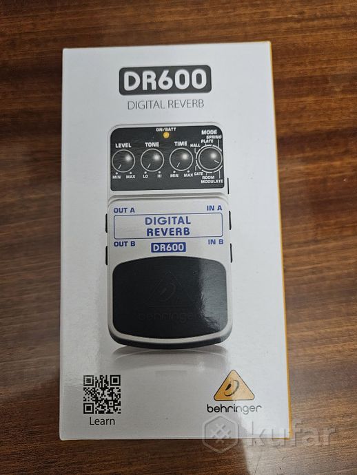 Педаль реверба Behringer DR600 — фото 2