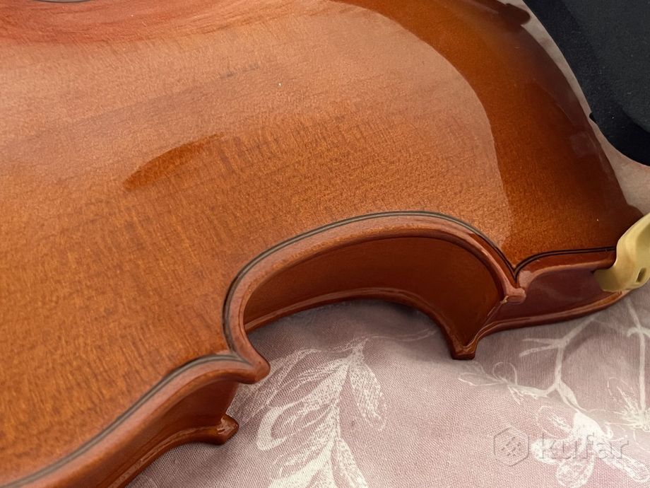 Скрипка CERVINI Червини 1/4 мостик и подбородник — фото 5