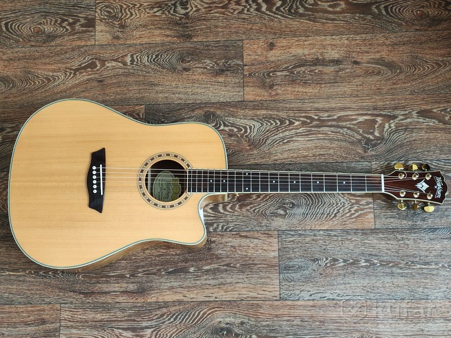 Электроакустическая гитара Washburn WD30SCE массив — фото 1
