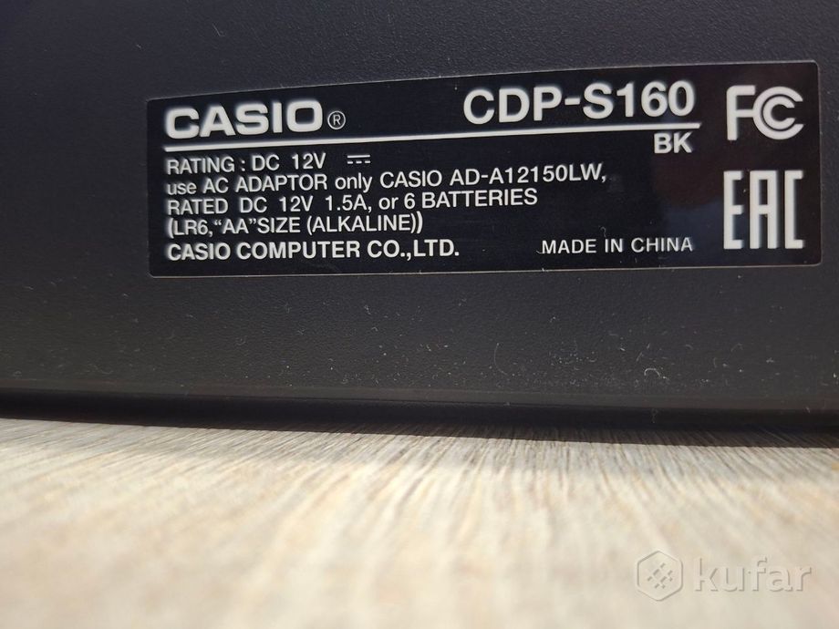 Цифровое пианино Casio CDP-S160 с подставкой — фото 6