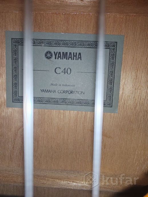 Классическая гитара Yamaha C40 — фото 2