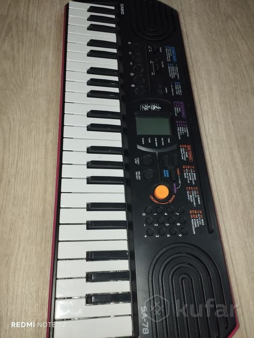 синтезатор Casio SA-78 — фото 3