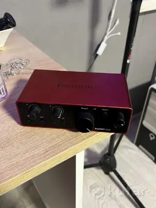 Звуковая карта - Focusrite Scarlett Solo 4th gen