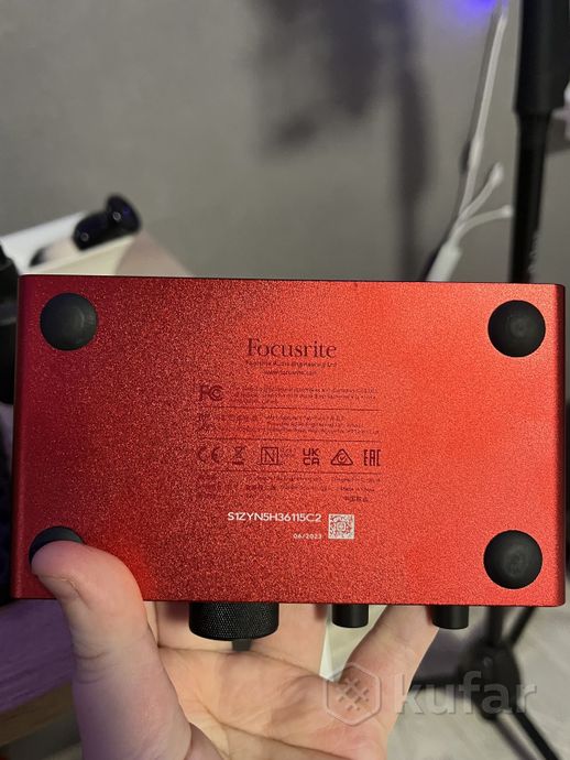 Звуковая карта - Focusrite Scarlett Solo 4th gen — фото 2