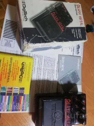 Педаль эффектов, примочка digitech death metal
