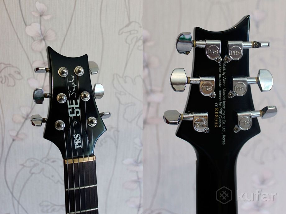 2004 PRS SE Soapbar Transparent Black — фото 3