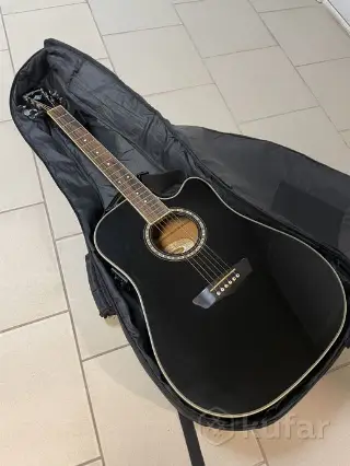Электроакустическая гитара Washburn WD10CE (Black)