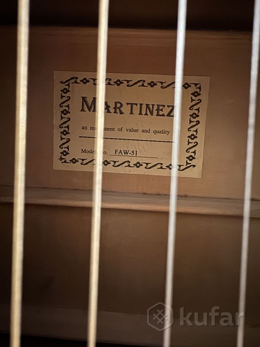 Гитара акустическая Martinez — фото 2