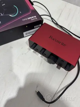 Focusrite Scarlett Solo 4th gen звуковая карта