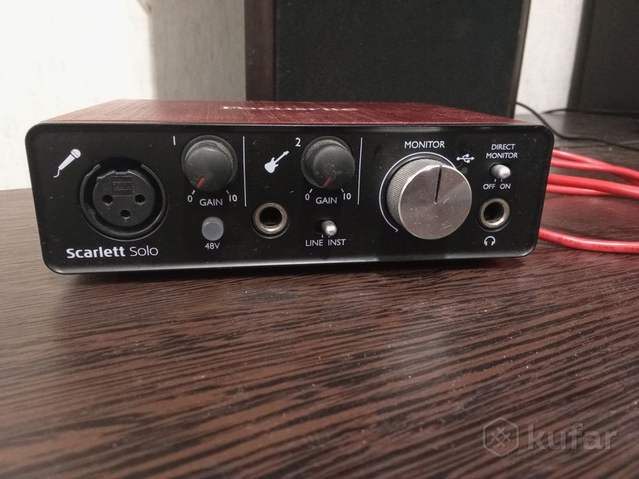 Аудиоинтерфейс Focusrite Scarlett Solo — фото 1