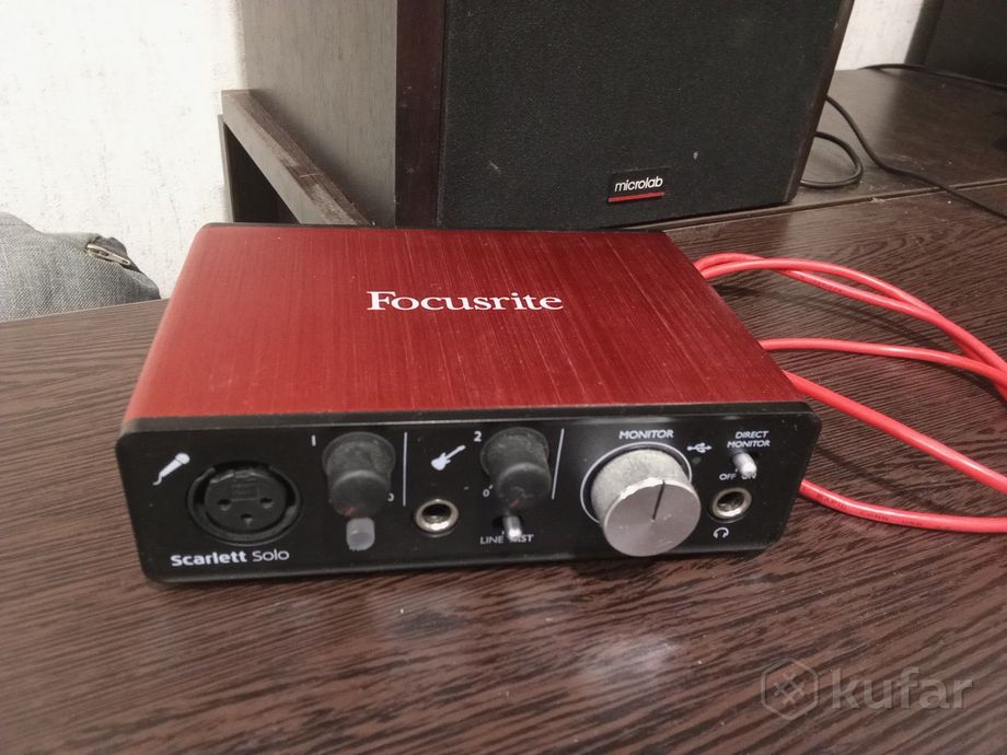 Аудиоинтерфейс Focusrite Scarlett Solo — фото 2