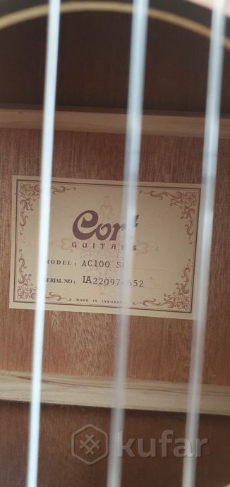 Гитара cort ac100 sg — фото 2