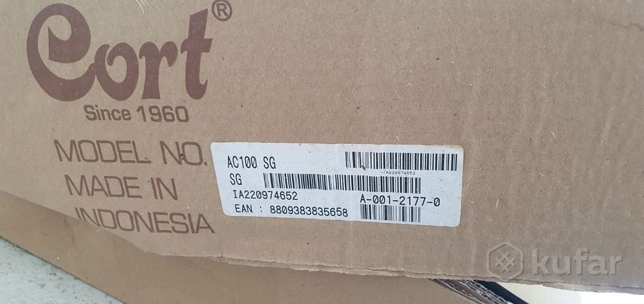Гитара cort ac100 sg — фото 8