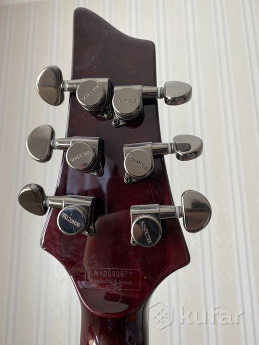 Гитара Schecter C-1 Hellraiser BCH — фото 4
