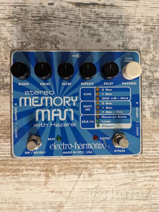 Дилей EHX Memory Man with Hazarai