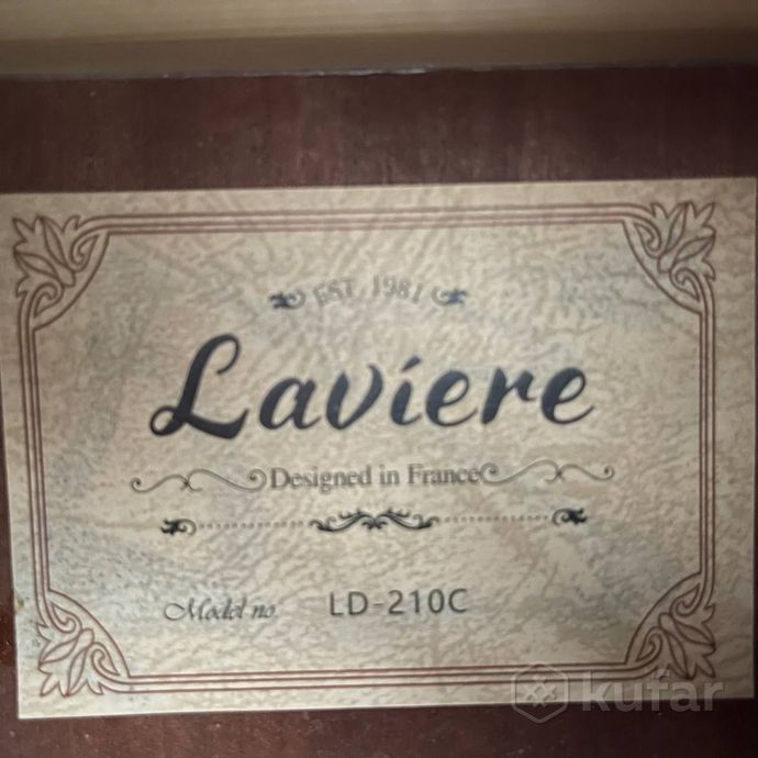 Акустическая гитара Laviere LD-210C — фото 3