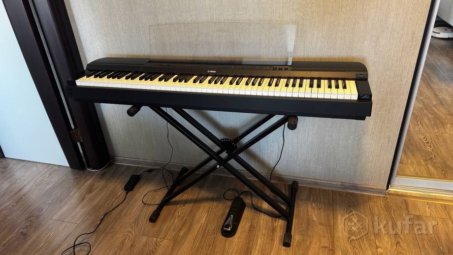 Yamaha p-255+стойка и чехол — фото 2