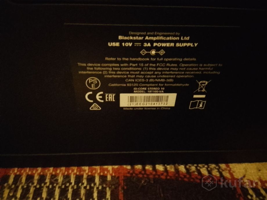 Cort x100 + Blackstar id core 10 v3 — фото 3