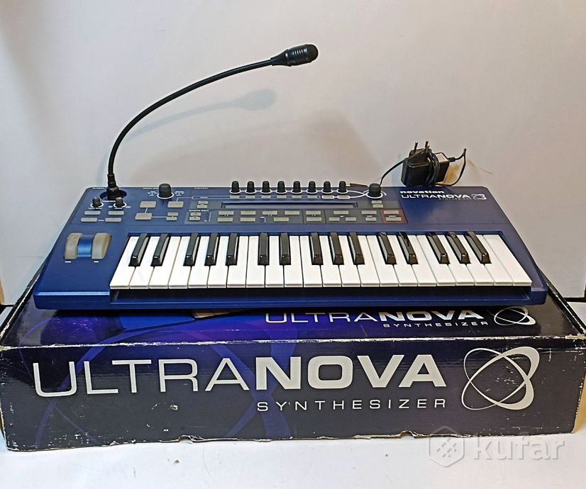 Синтезатор Novation UltraNova и миди-клавиатура — фото 1