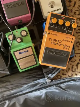 Педаль BOSS DS2 Ibanez TS9 tube