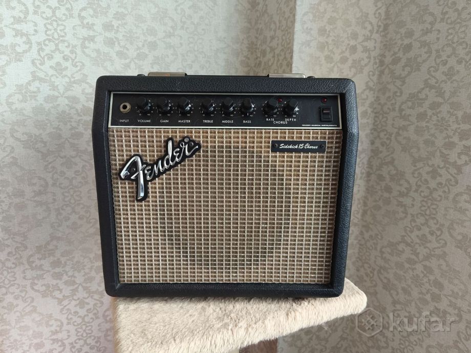 Fender sidekick chorus 15 гитарный усилитель — фото 1