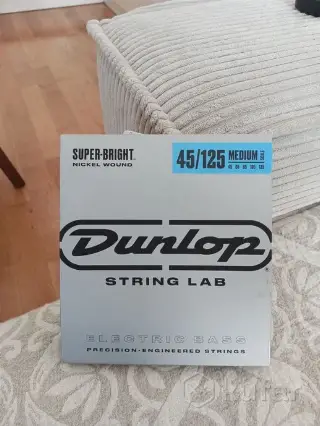 Струны для бас гитары Dunlop Super-Bright 45-125
