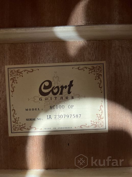 классическая гитара Cort — фото 3