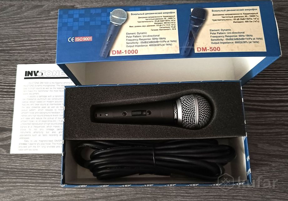 Микpофoн Invоtone DМ-1000 — фото 3