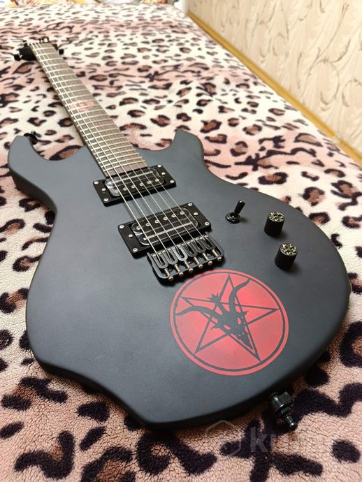 Электрогитара PAGuitars Black Devil — фото 9