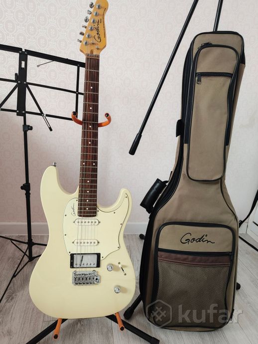 электрогитара godin — фото 1