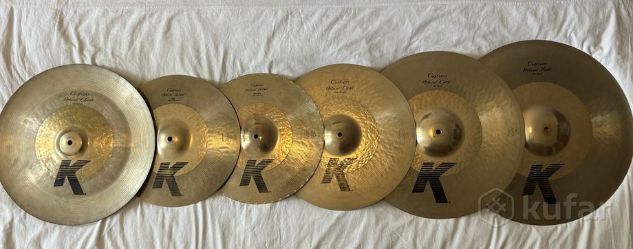 Барабанные тарелки Zildjian K custom hybrid — фото 1