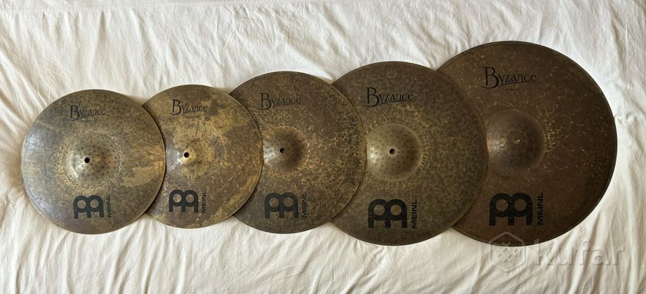 Барабанные тарелки Meinl Byzance dark — фото 1