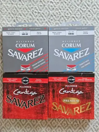 Струны SAVAREZ для классической гитары карбон