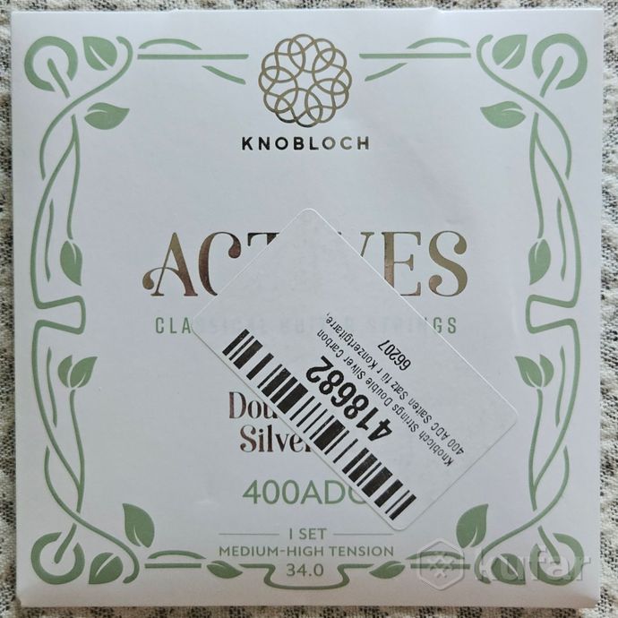 KNOBLOCH 400ADC струны для классической гитары — фото 1