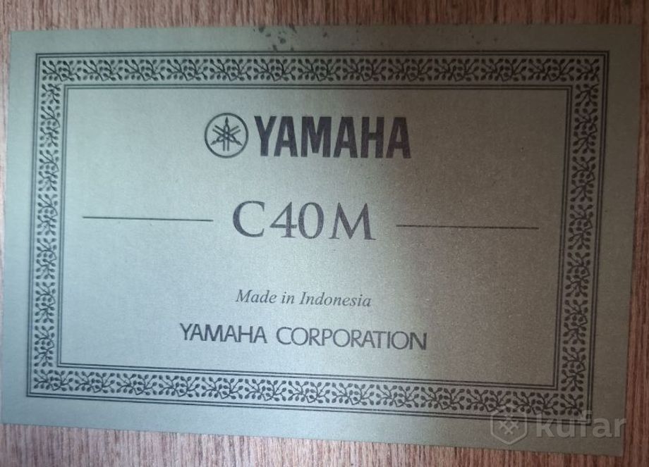 Гитара Yamaha C40M — фото 9